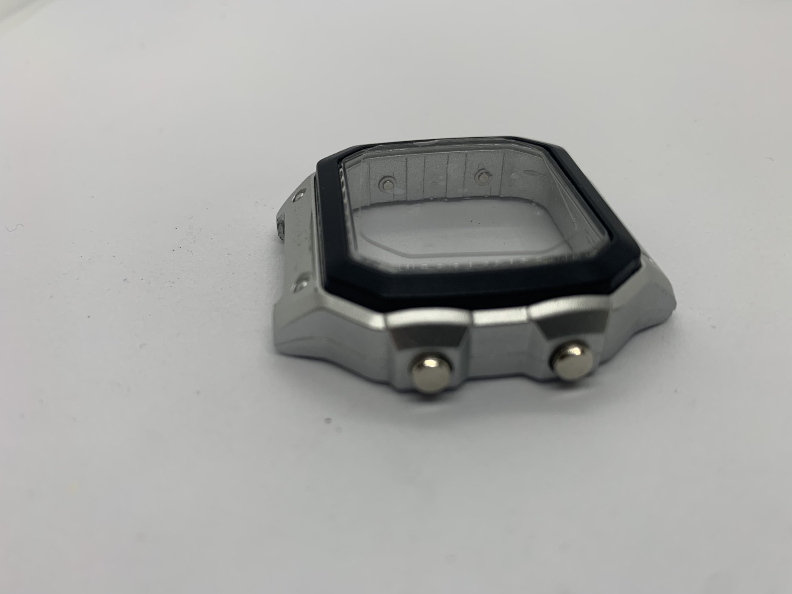 Casio WorldTime AE-1200 Replacement Silver Resin Case Screws Gasket READ