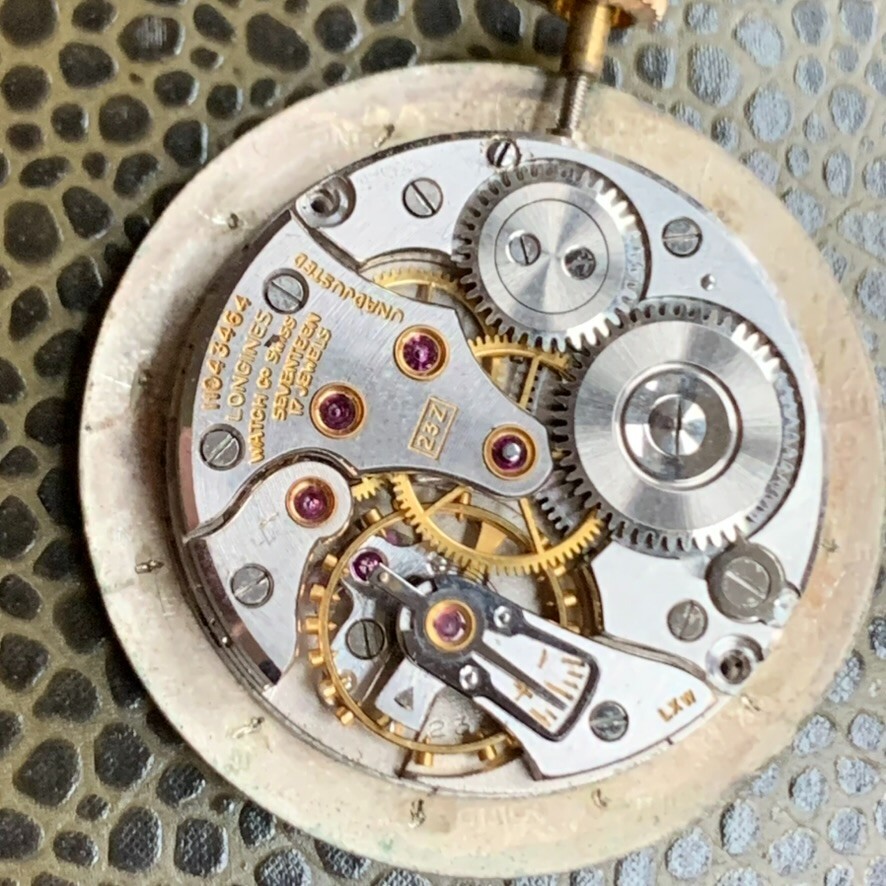 Longines Cal. 23Z 17 Jewels Wristwatch Movement PARTS / REPAIR #4