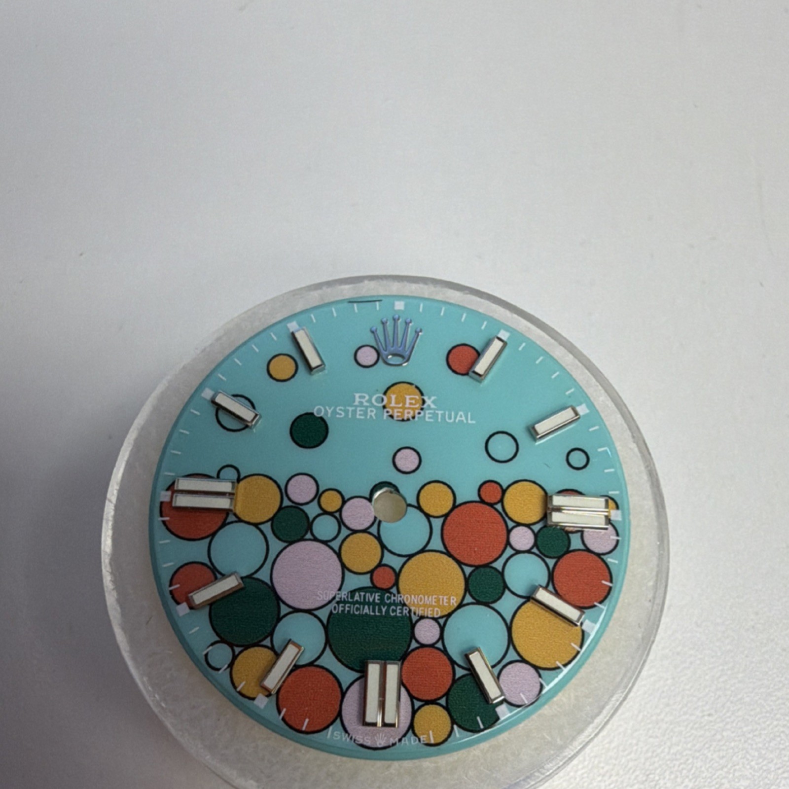 Rolex Custom Celebration Dial Bubble Motif for 36mm 126000