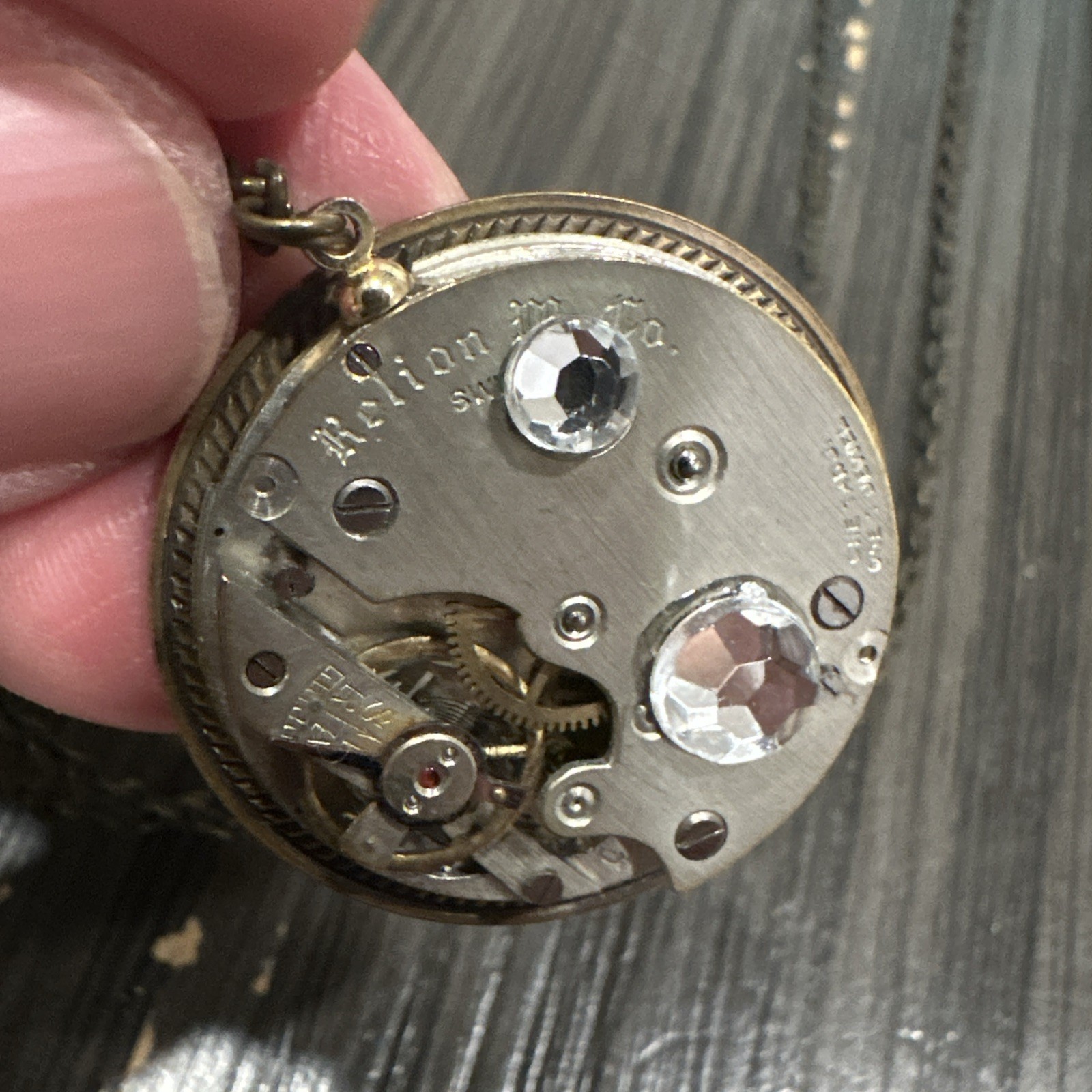 Vintage Relion Watch Movement Repairs Parts Watchmaker Jewels Spares