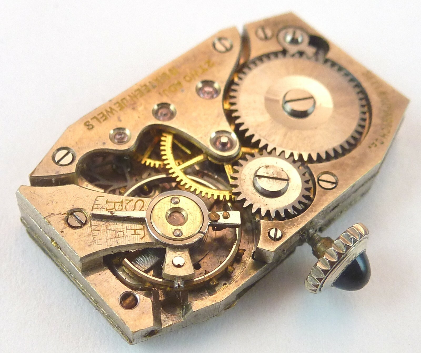 Vintage Seeland Watch Co LDS Mechanical Wristwatch Movement Parts Rep G2U