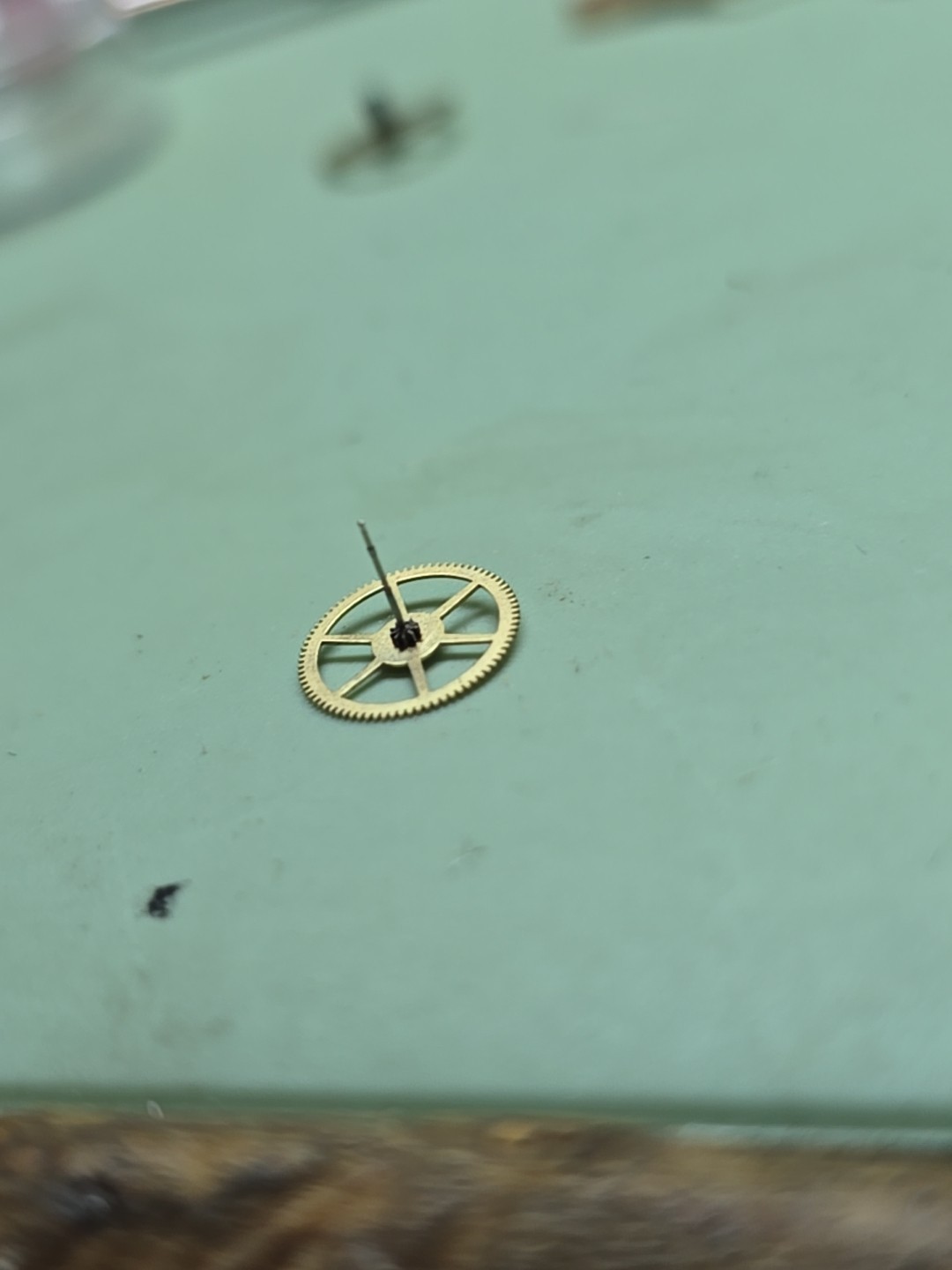 Mondia Zenith 2572 Pc Wheel Seconds Center (1pcs) Used