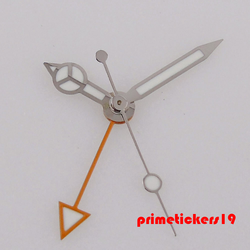 Fit NH34 Movt Multicolor Watch Hands Set GMT Pointers Mod Accessories Luminous