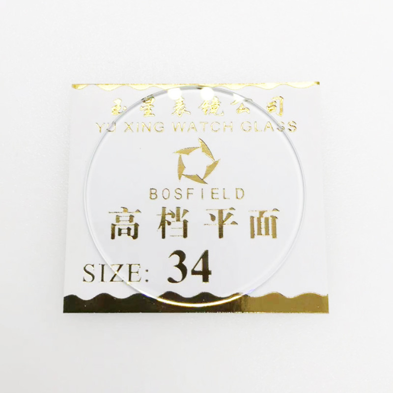 1Pcs Flat Glass Crystal Round Replacement Watch Clear Glass Lens 34mm Diameter