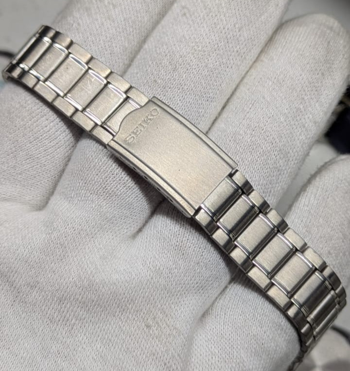 For Seiko 5 Watch Bracelet Replacement Stainless Steel Strap 18mm length 17cm