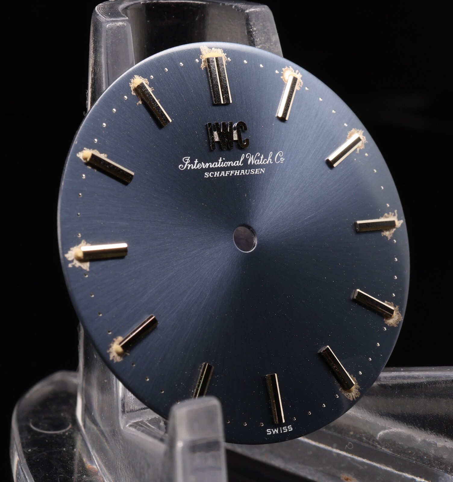 Vintage N.O.S IWC 29.5mm Blue Dial #501