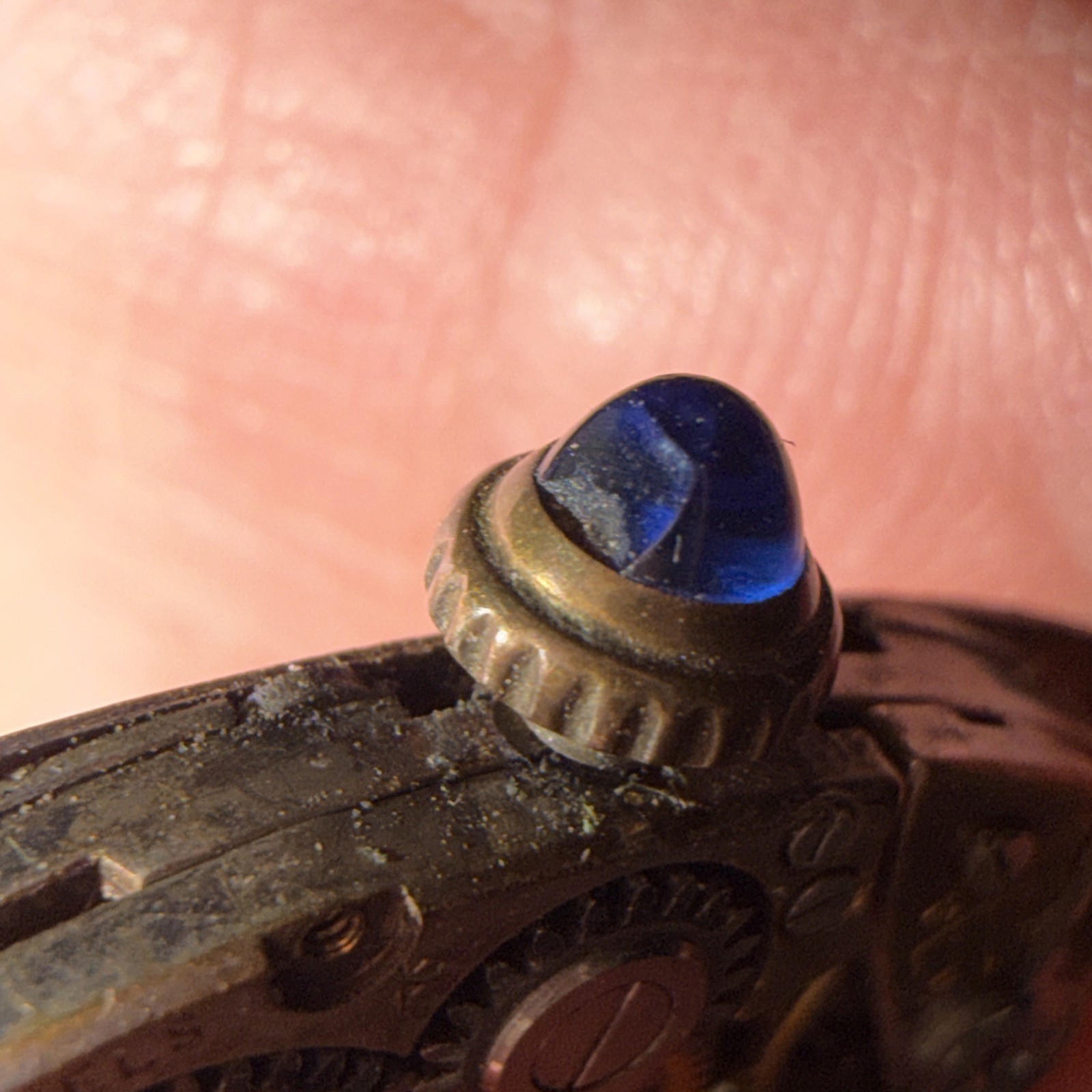 Vintage Bulova Watch Wind Up Movement FOR PARTS ONLY Collectible 9G466 16 Jewels