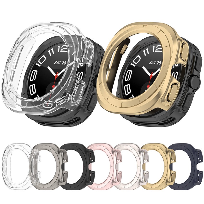Semi-enclosed Openwork PC Protective Watch Case for Samsung Galaxy Watch Ultra