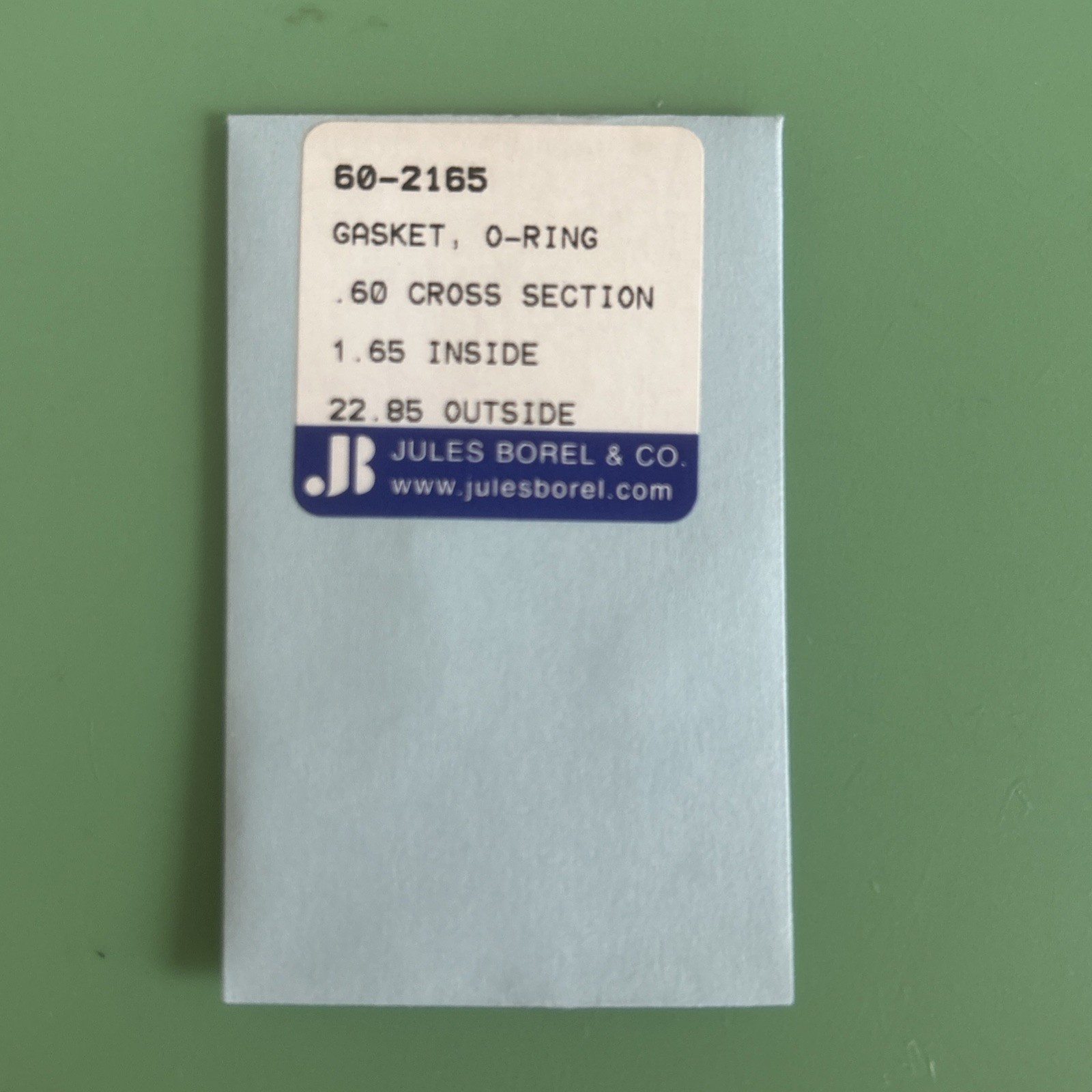Borel – O-Ring Caseback Gaskets – 60 Series -.6mm Cross Section -14.5-34mm ID