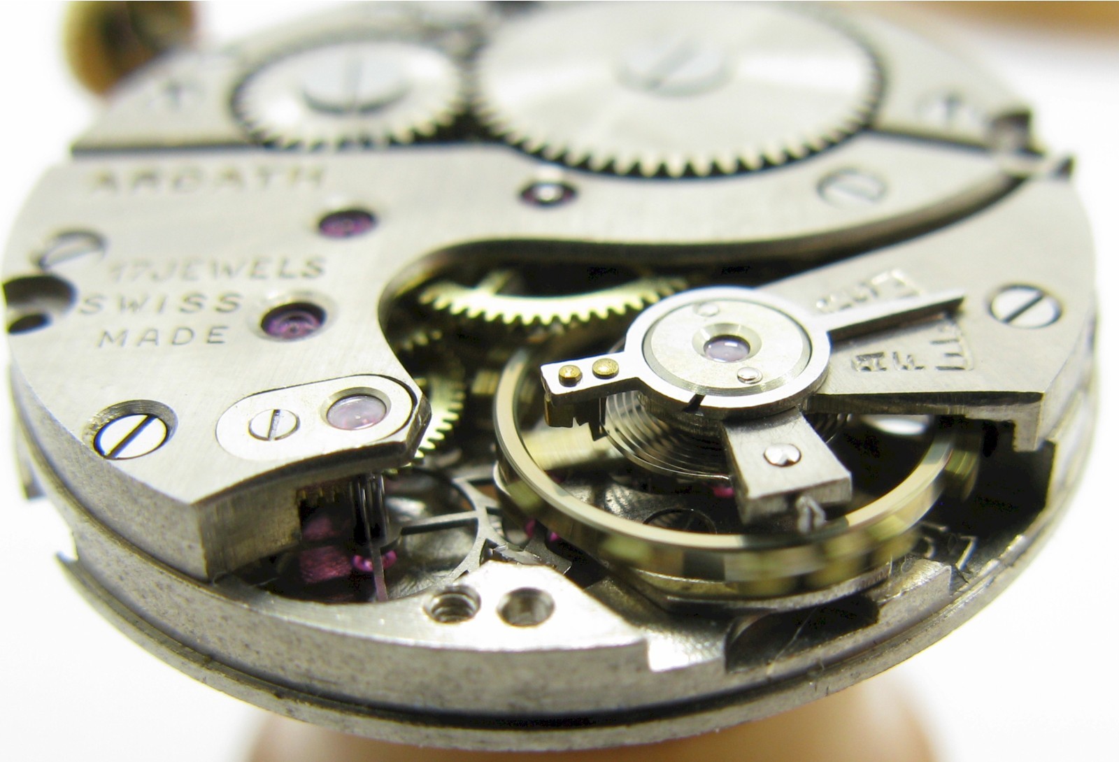 Arogno 151 Ardath watch movement 17 jewels for part …