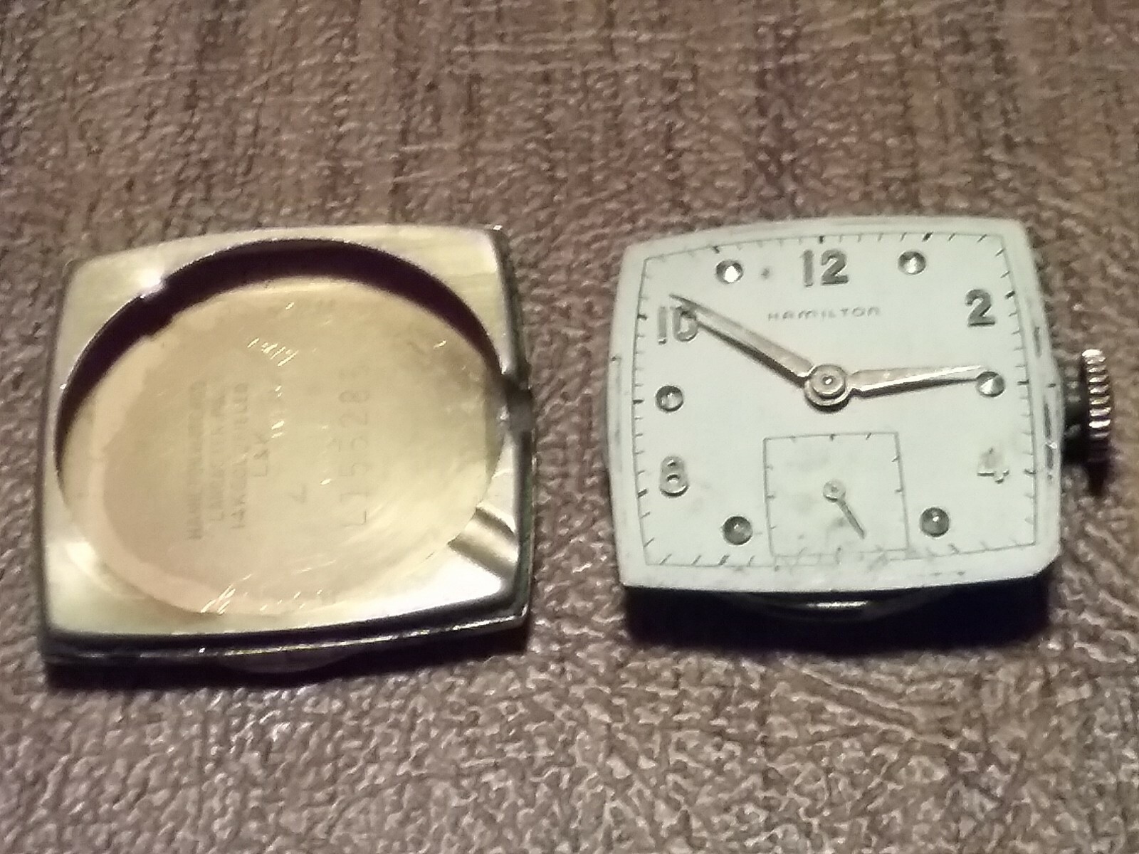 Vintage Men’s Hamilton Wrist Watch Movement 747 – 17 Jewels 14kt g.f speidel bnd