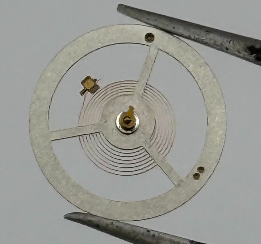 EB 8800 Balance Wheel Complete And Spring 12’’’ Renata 1309 Watch Movement Parts