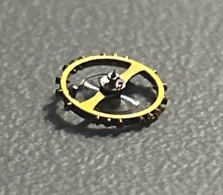 Vintage GENUINE BULOVA 5AR Gold Tone Watch BALANCE Part Loose