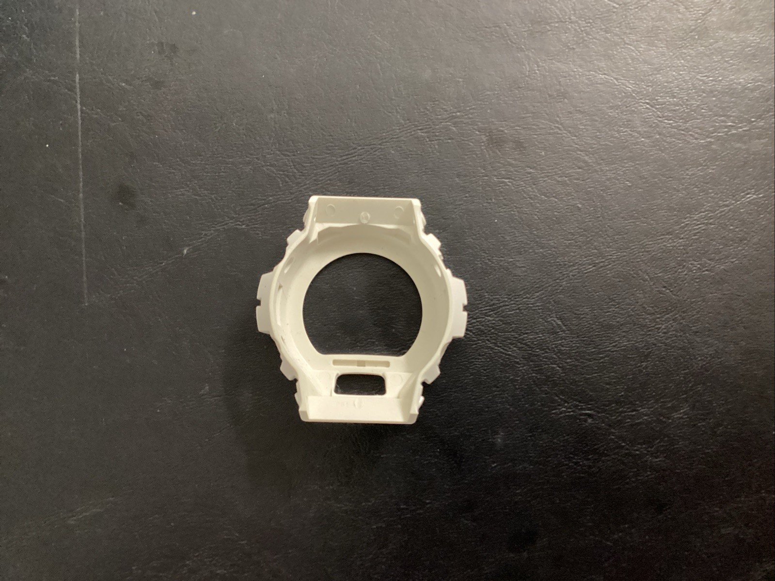 Casio Genuine Factory Replacement G Shock Bezel DW-6900NB-7 Glossy White Rubber
