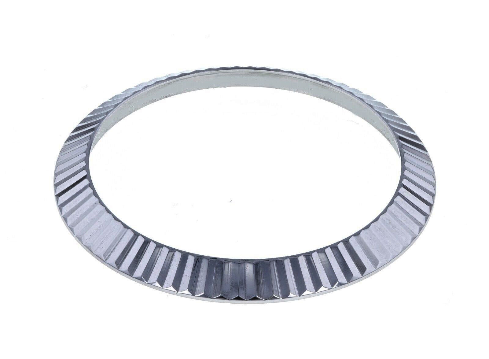 FLUTED BEZEL FOR 41 ROLEX DATEJUST 126300 126333,126334 STAINLESS STEEL TOP QLY