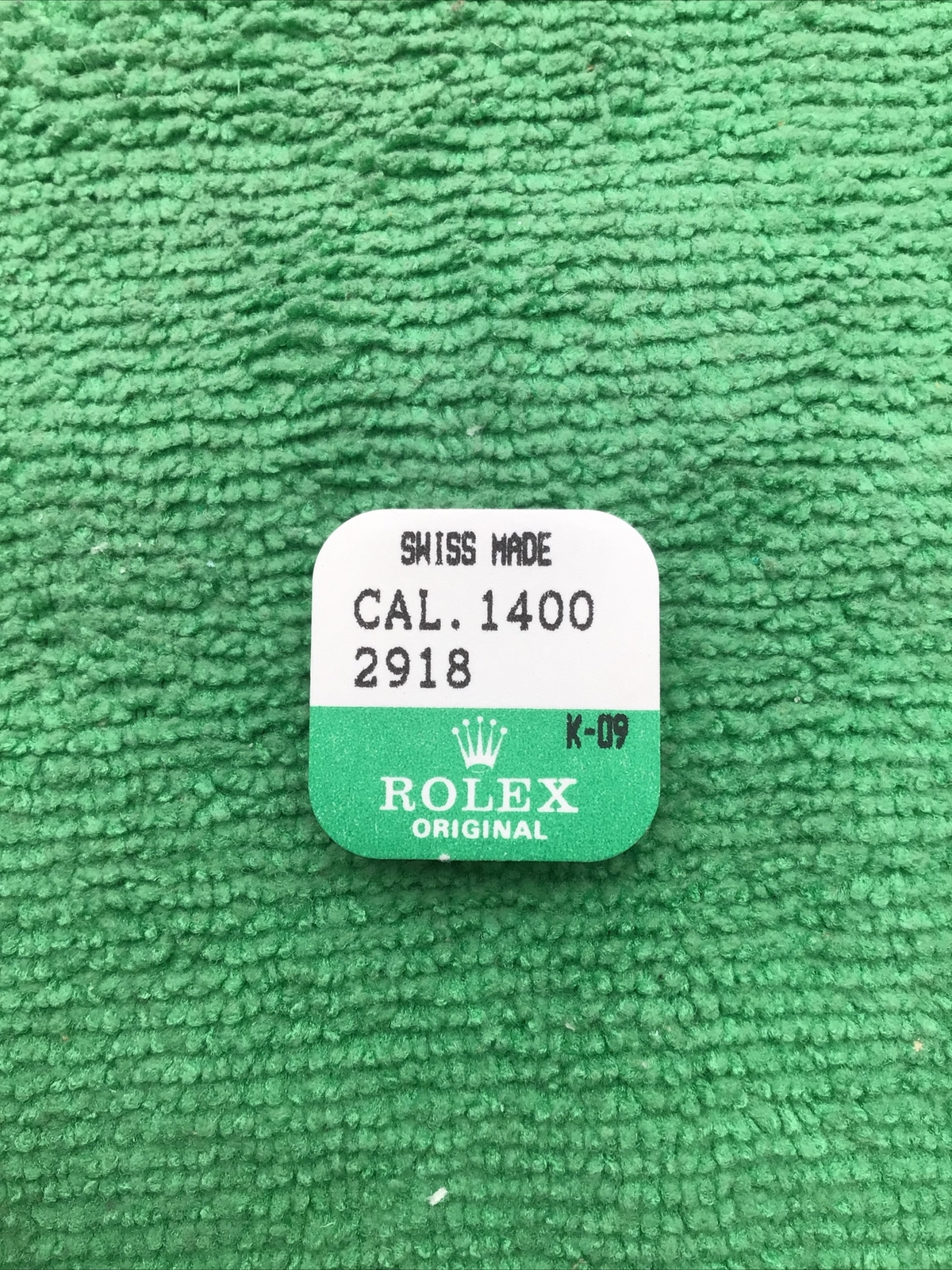 Rolex Cal. 1400 2918 Third Wheel Genuine Swiss Watch Part, NOS