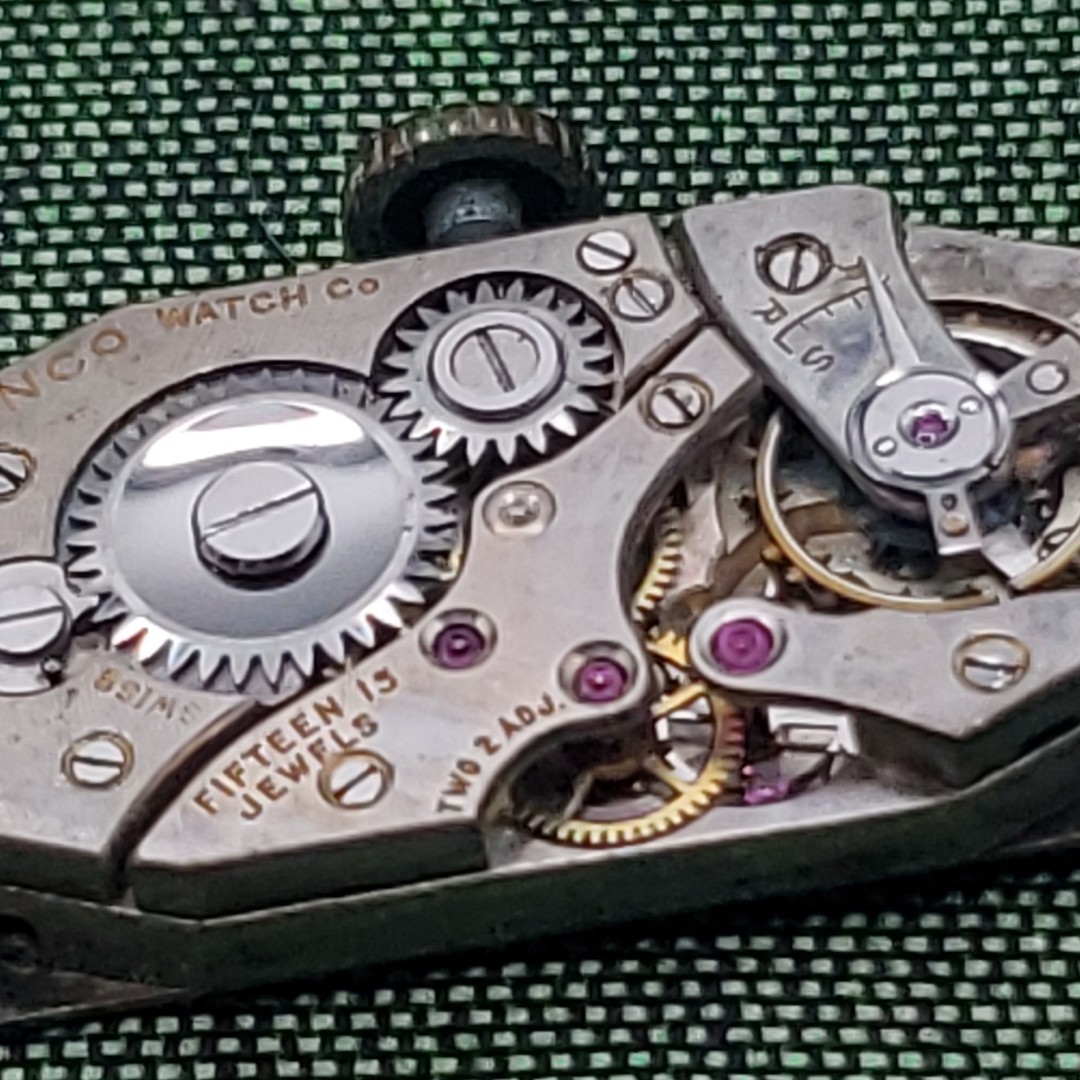 Vintage Elgin 15 Jewels Mechanical Wrist Watch Movement Faces Mechanisms Misc