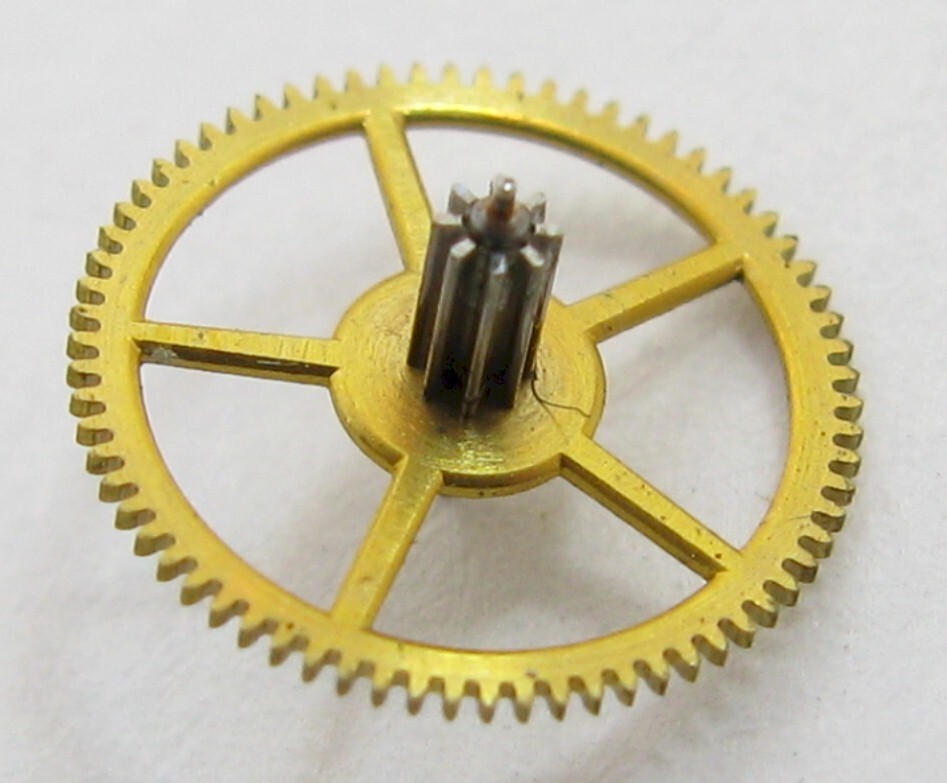 IWC c 89 Watch Part: second beat 4th. wheel #225 short pivots