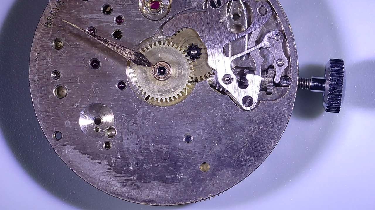 Landeron LANDERON Gray Chrono Movement Stainless Steel Watch Part