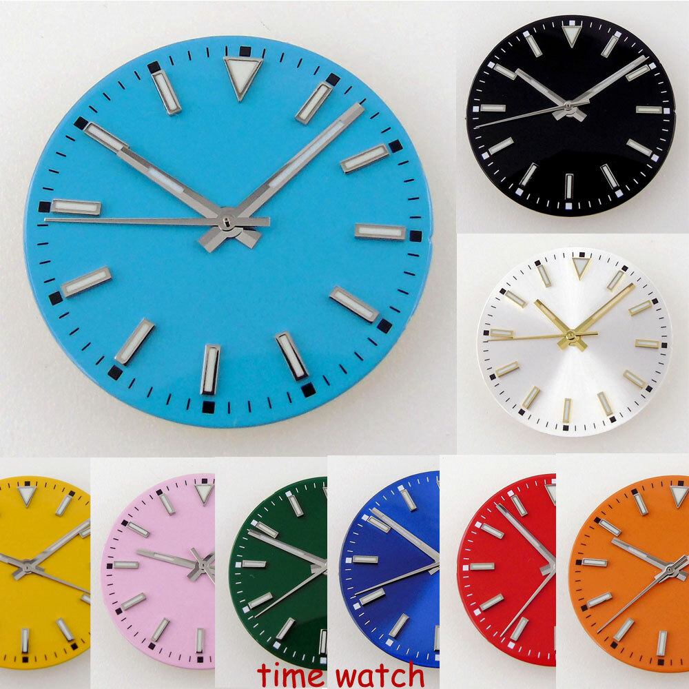 29mm Watch Dial Hands Fit NH35 Miyota8215 821A DG2813 ETA2824 PT5000 Luminous