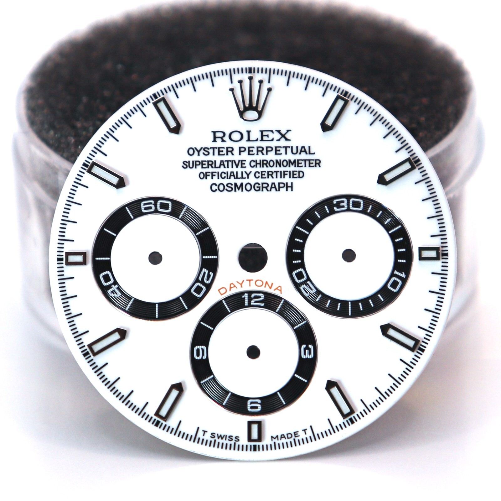 Rolex Daytona Panda Custom Dial 40 mm Chronograph Dial Ref. 116500LN, 116520