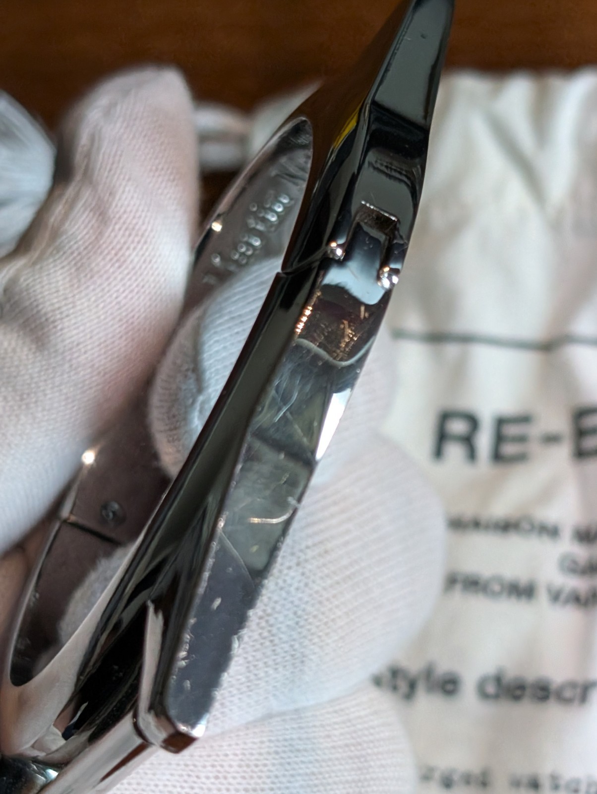MAISON MARTIN MARGIELA X H&M RE-EDITION ENLARGED WATCH FRAME BRACELET