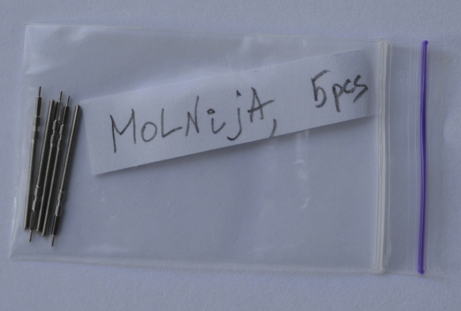 Molnija cal 3601,3602,3603 winding stem watch part 5 pcs