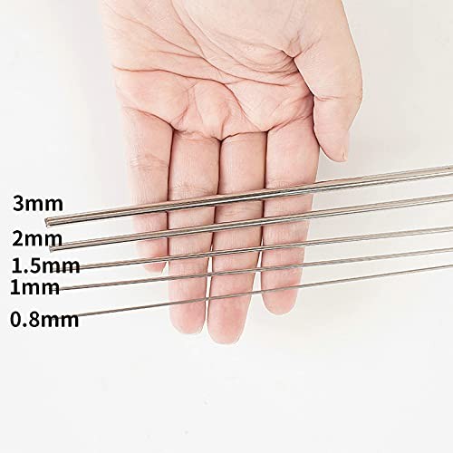 1PCS 10M Stainless Steel Spring Wire Hard Wire Rope Single Full Hard Wire 0.3…