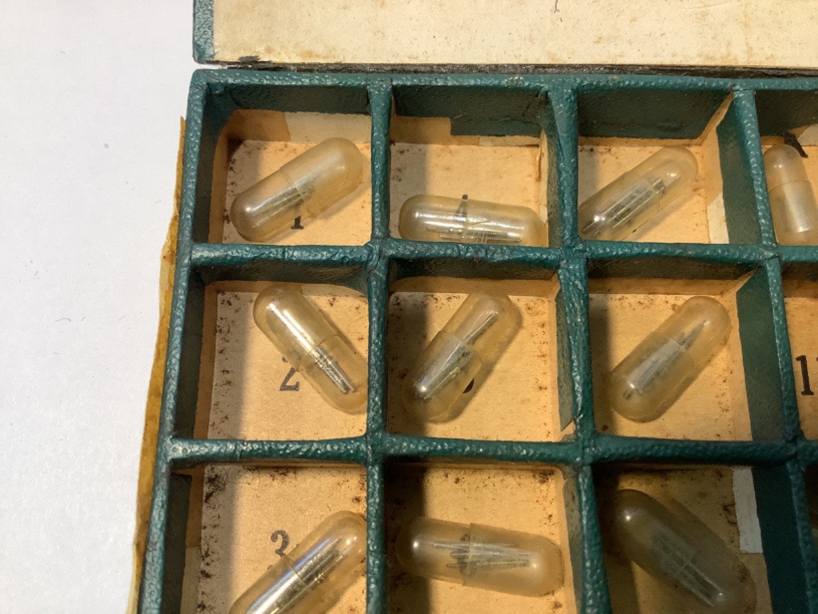 VINTAGE NEWALL BRAND BAGUETTE WATCH STEMS