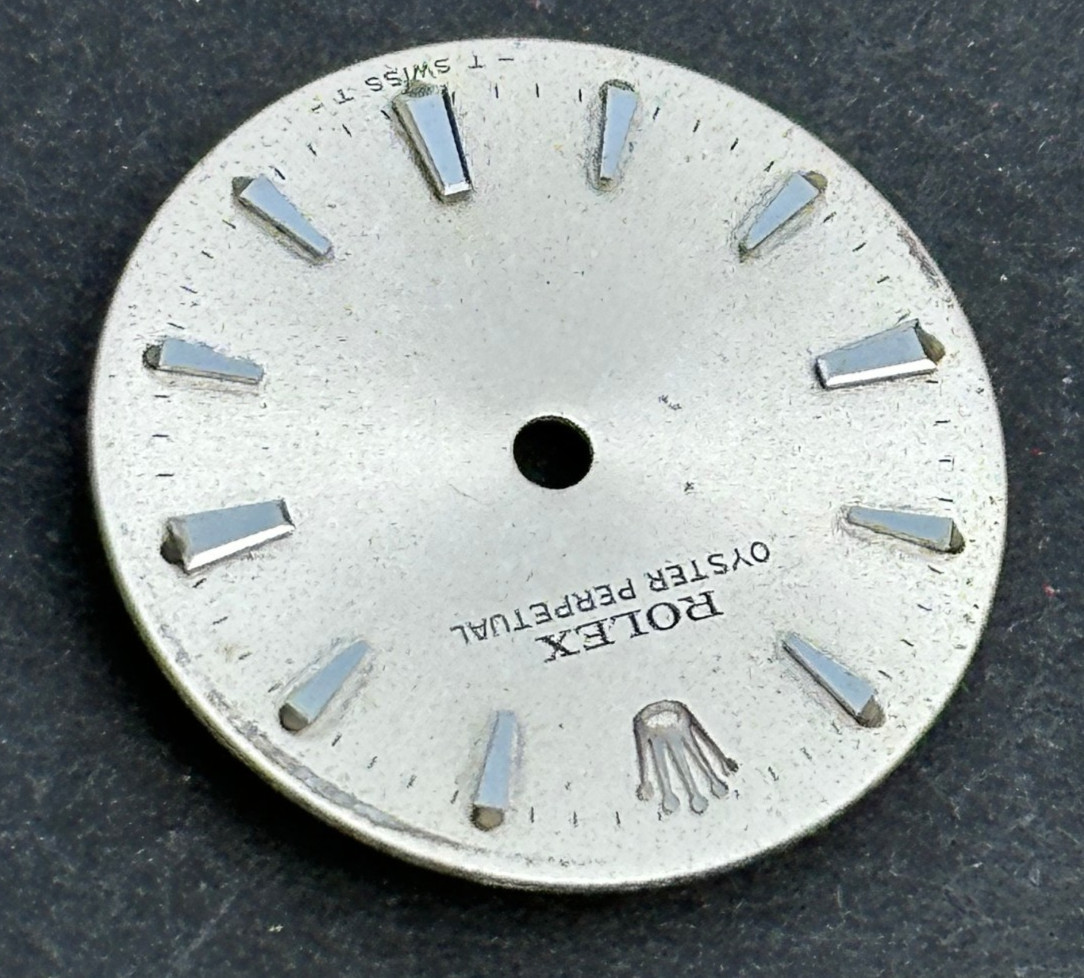 Vintage Rolex Ladies Oyster Perpetual Watch Dial For 24mm Case No Date