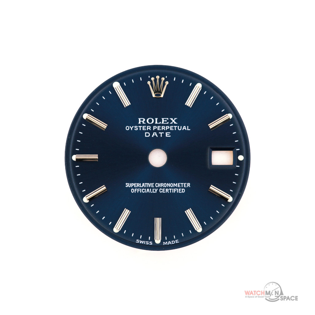 Original Lady Rolex Date 6917, 79160, 79240 Blue Stick Dial SS #J19