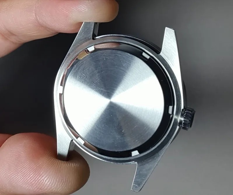 10ATM Watch Caseback 316L Stainless Steel Slim Thin 33mm with Gasket 0.8mm SKX00