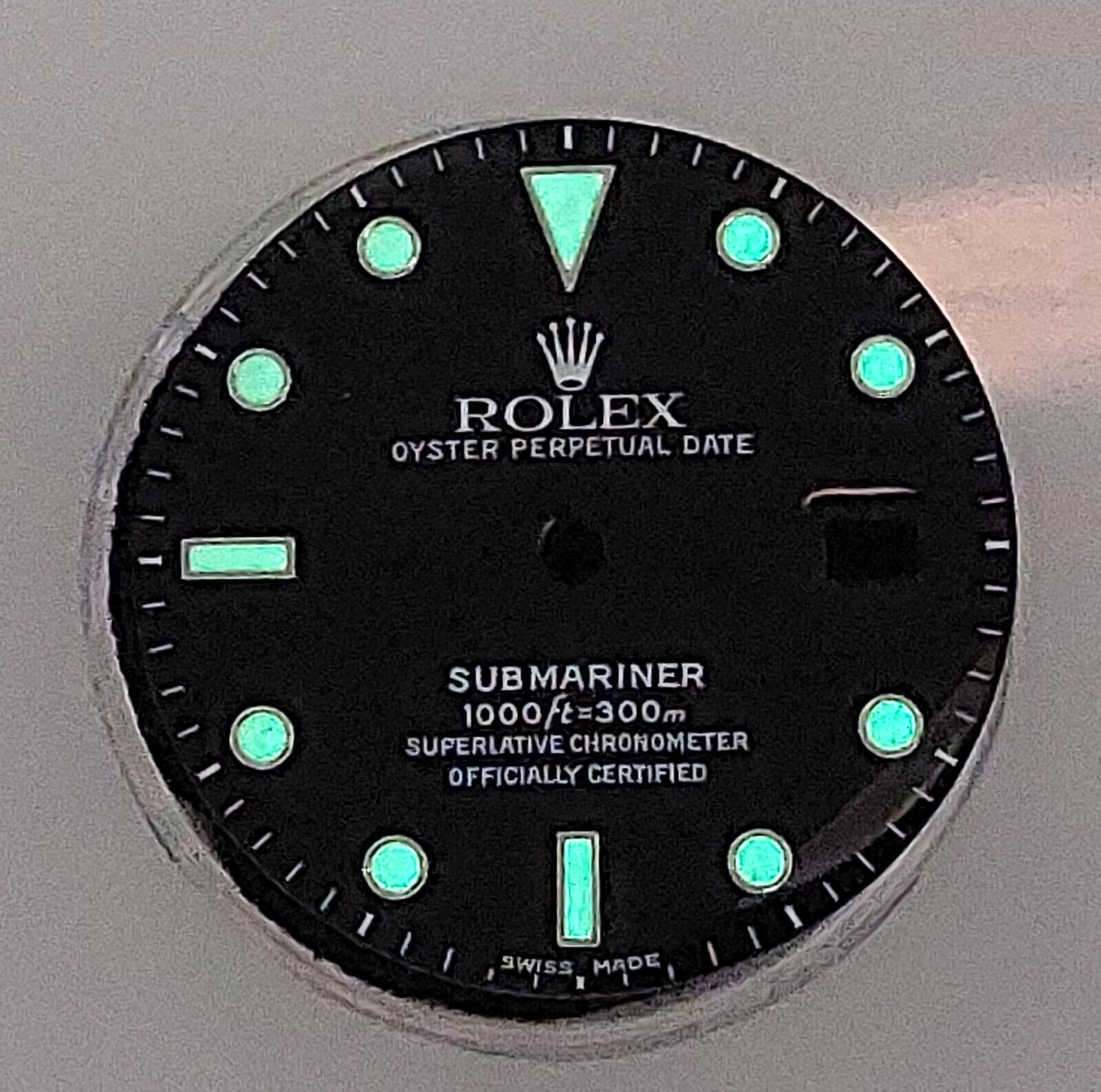 Rolex Submariner Black dial S/S 16610 (7)