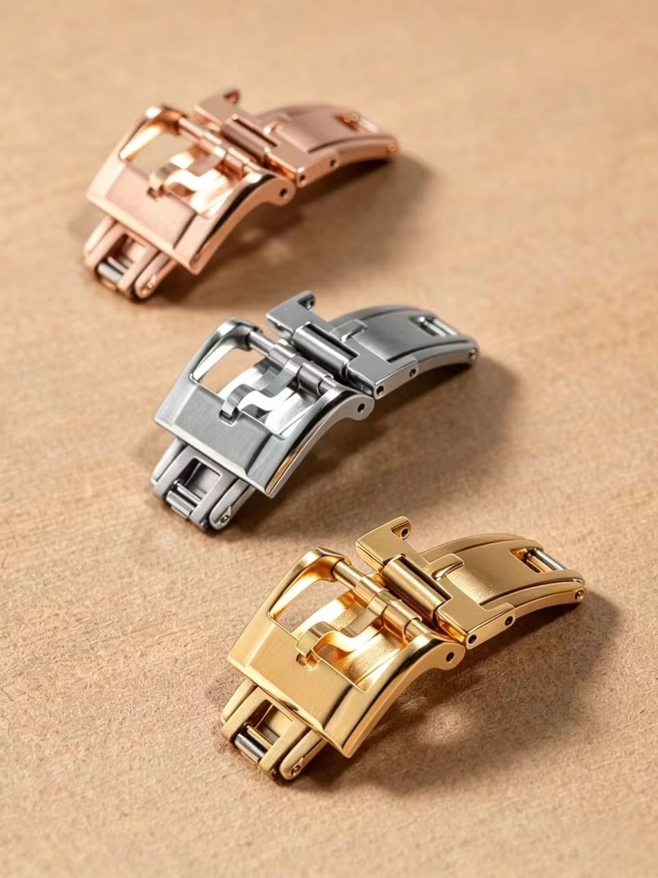 Deployant Watch Buckle for Traditional Watch Strap 316l Stainless Steel 16mm 18m