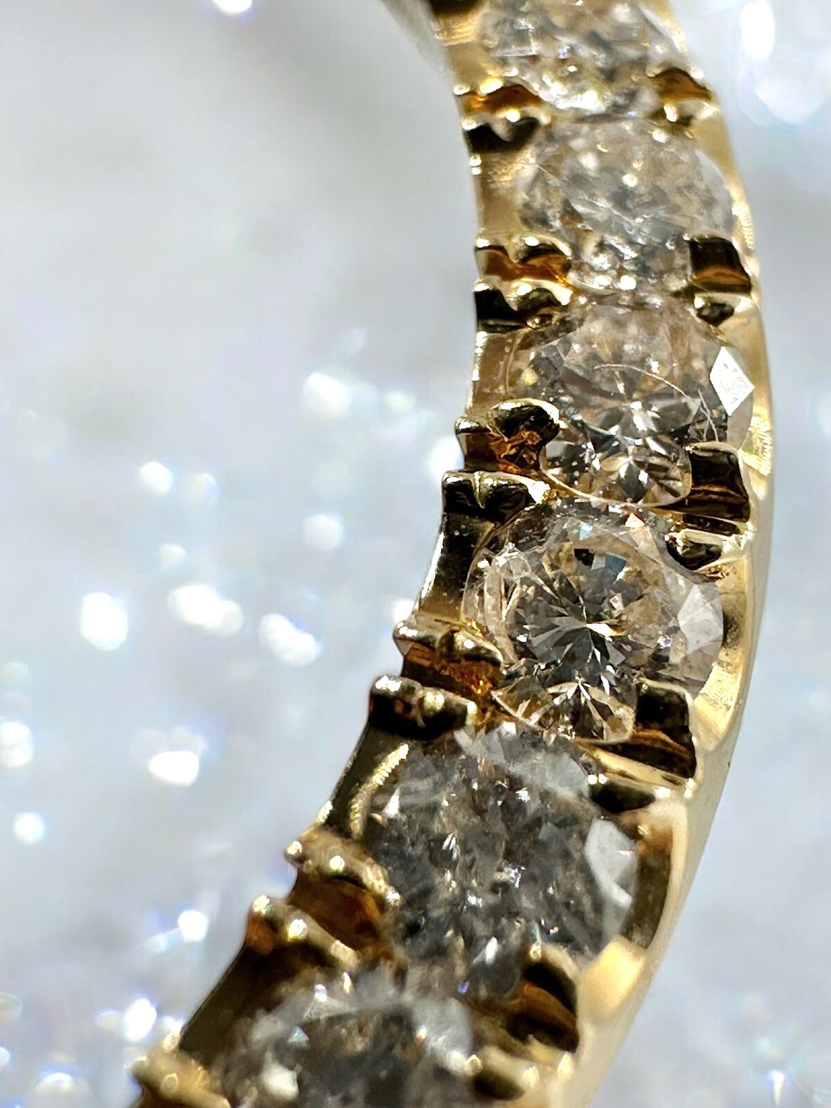 Rolex 31mm 14K Yellow Gold with Diamonds 2.2 CT Bezel for SAPPHIRE CRYSTA Model