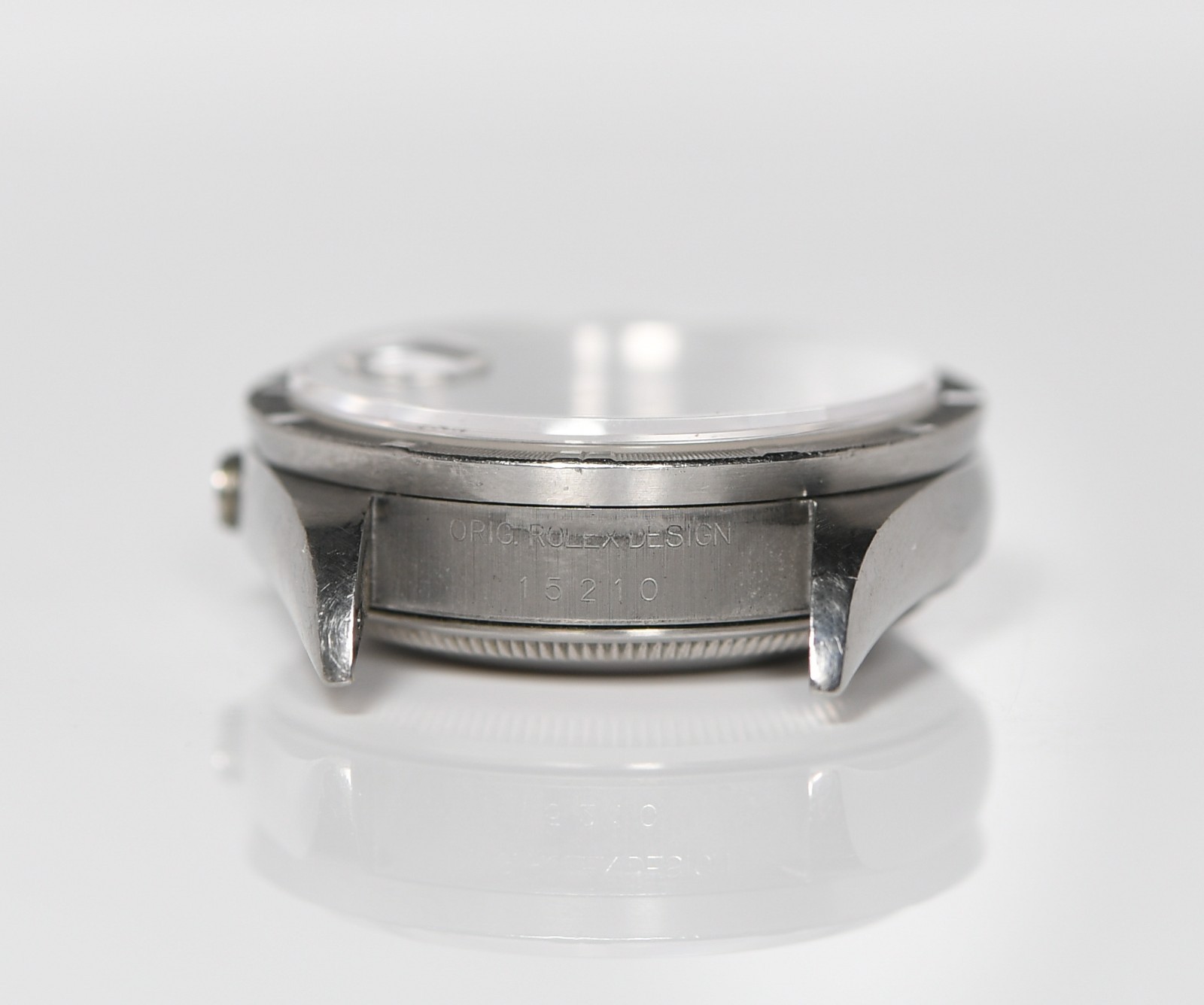 Genuine Rolex 15210 Complete Case Caseback Bezel Tube 1996 Good Threads!!