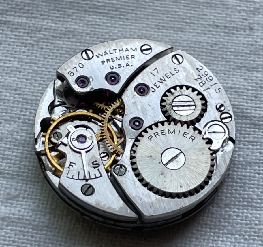 Waltham Premier 870 – movement for ladies watch AS IS, lot 1405