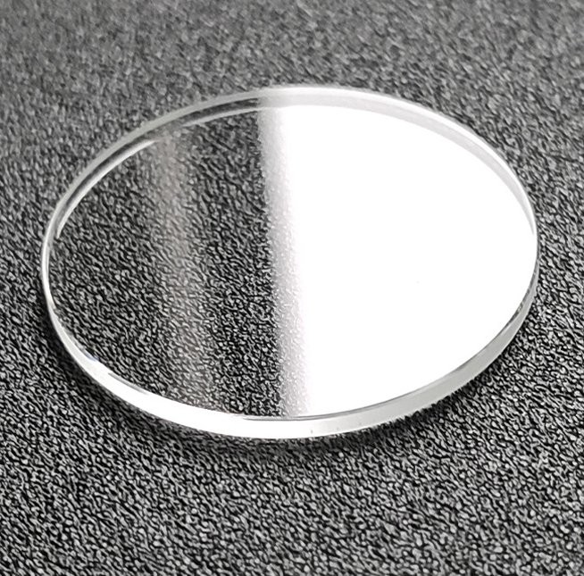 1.0/1.2/1.5/2.0/3.0mm Thick Flat Mineral Glass Watch Crystal Diameter 20-60mm
