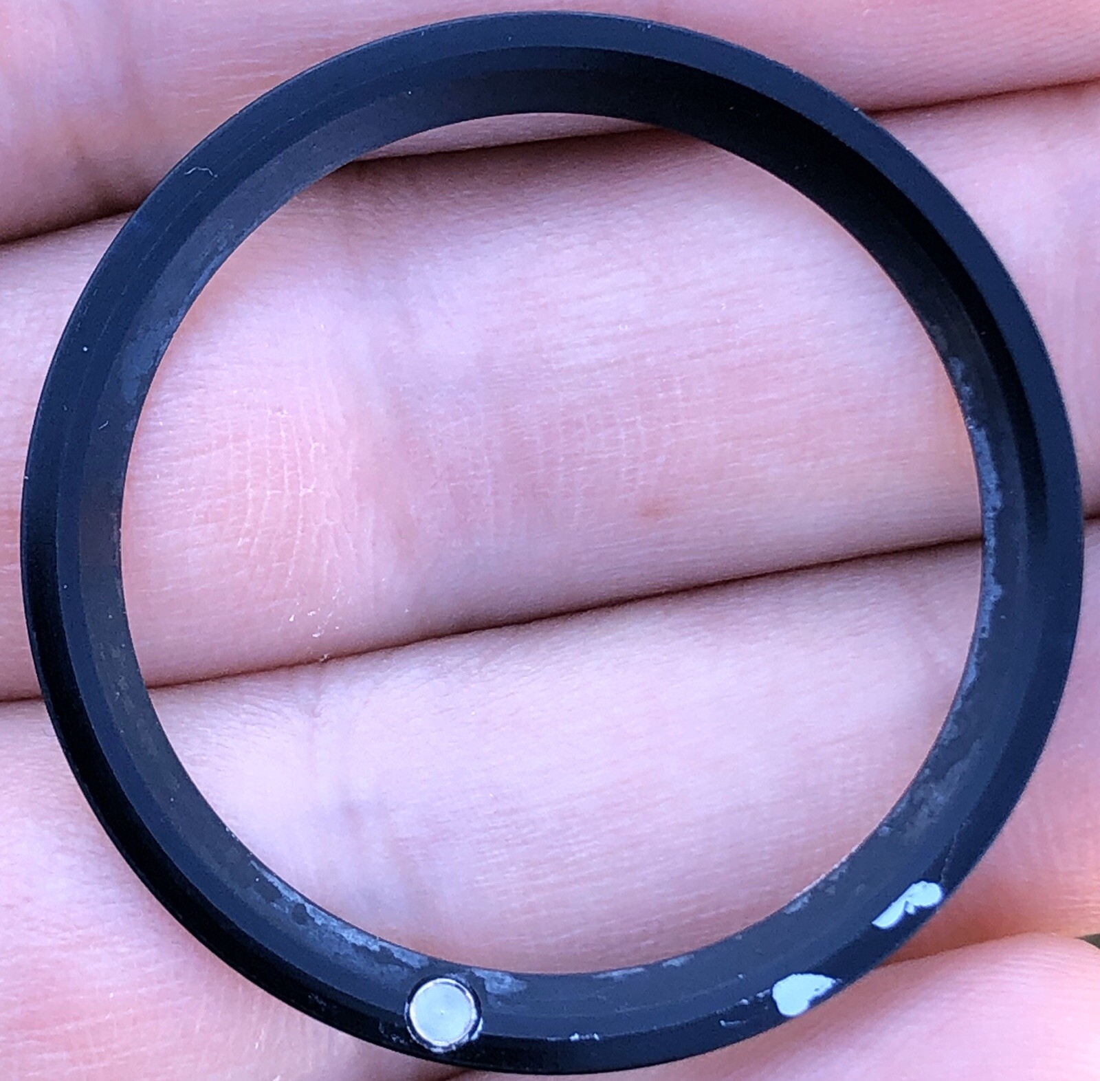 Tritium Rolex Submariner Date 16610 16610T 16800 Black Bezel Insert ORIGINAL