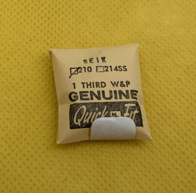 Seiko 231 850 Watch Part By Quickfit. New Old Stock.