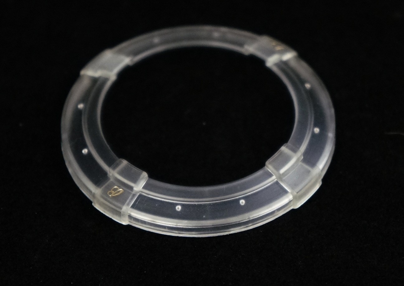 Original Genuine Breitling Frosted Plastic Bezel Protector Travel # 37 Chronomat