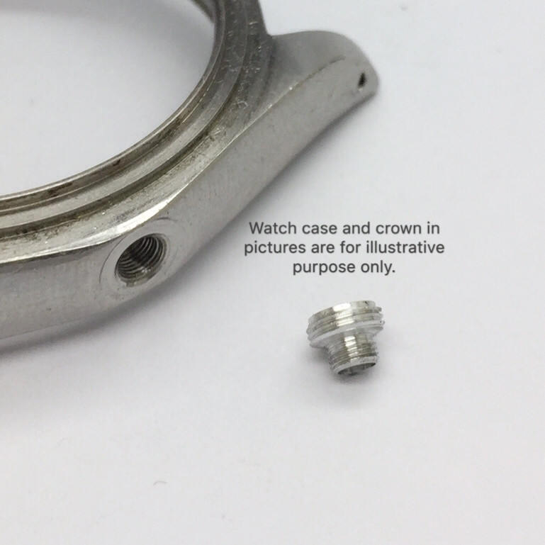 Case Crown Tube with Gasket for Rolex 5.3mm crown, 6694 Oysterdate 6424, 6444