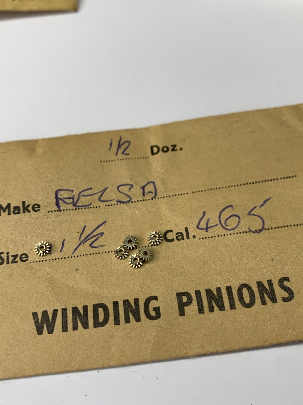 Felsa Cal 400 465 465N 466 467 468 469 472 Part 410 Winding Pinion NOS