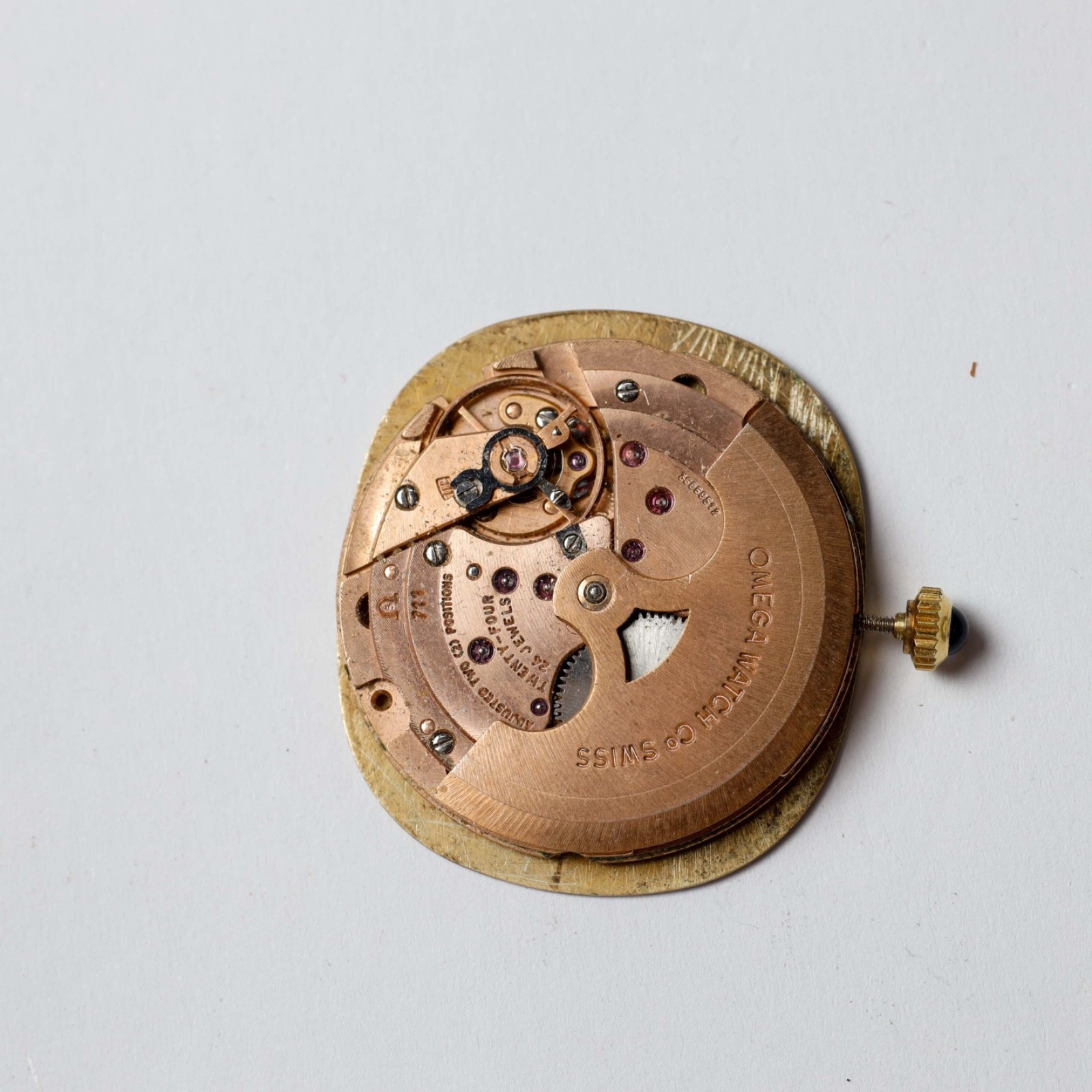 Omega 711 working movement for parts or parts