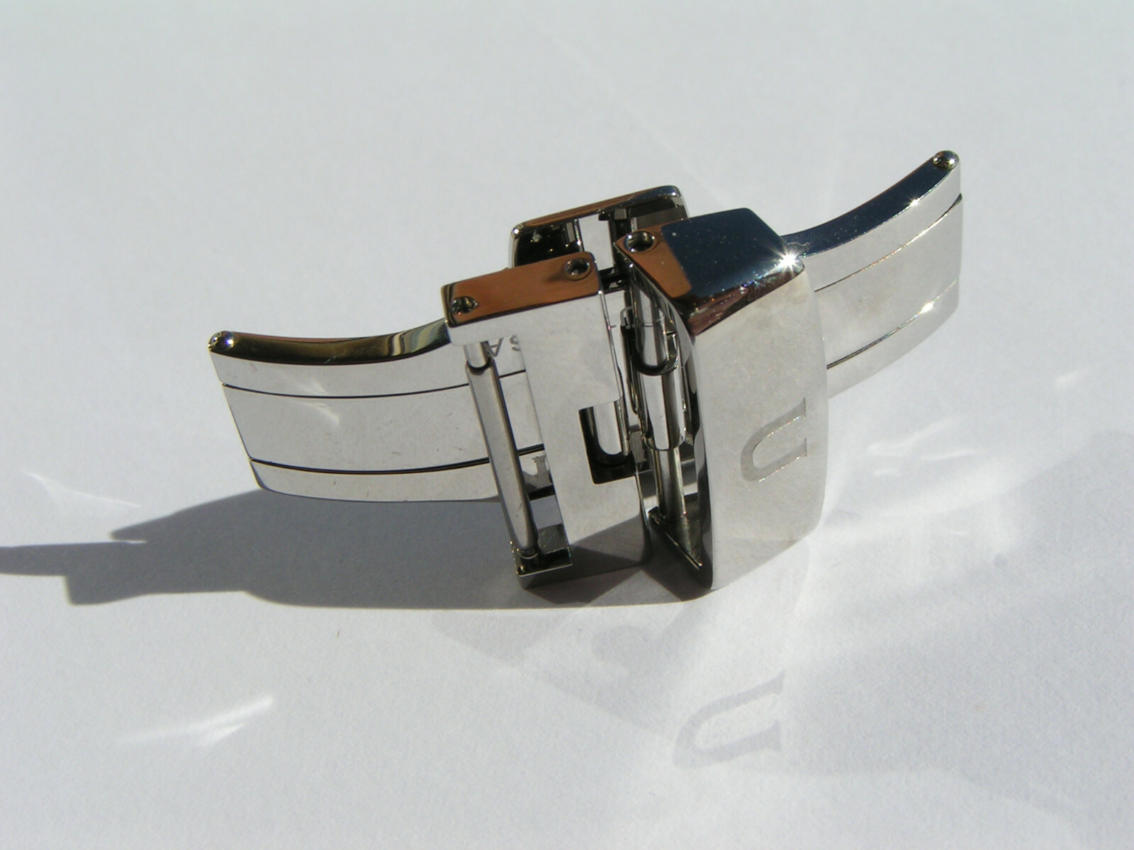 UNION GLASHÜTTE SA Stainless Steel 18mm Deployment Deployant Clasp Buckle I259