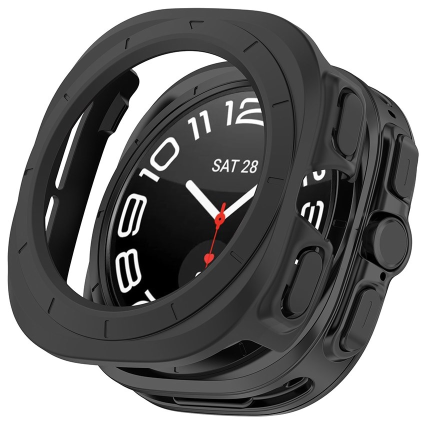 Semi-enclosed Openwork PC Protective Watch Case for Samsung Galaxy Watch Ultra