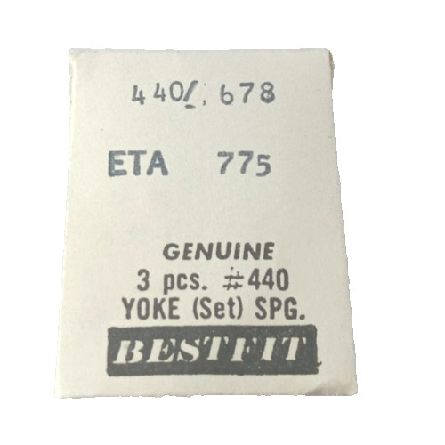 ETa 775 Yoke Spring Set Spring watch part #440/678 (3-pack)