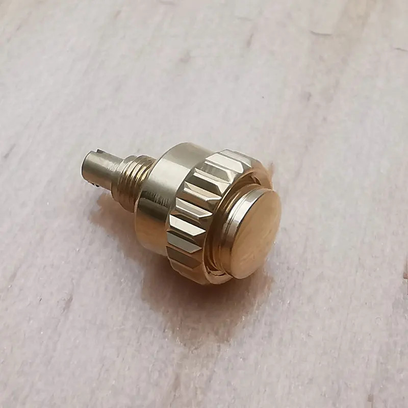 18K Solid Yellow Gold Pusher Button For Rolex Daytona 126508 116508 126518