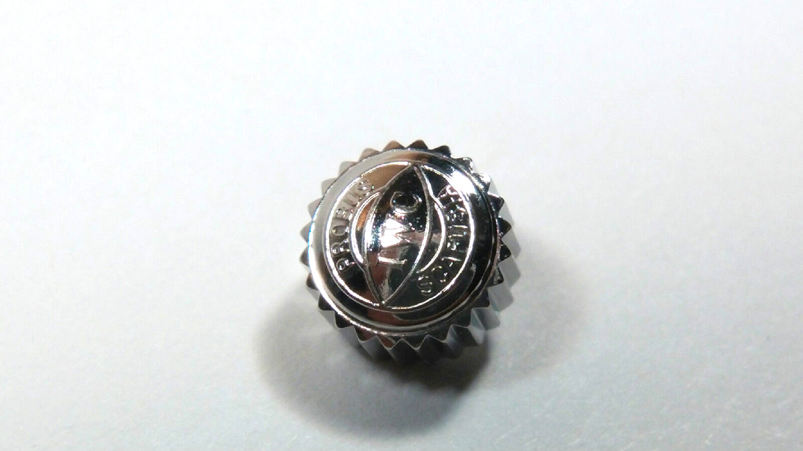 IWC 6mm S/S crown. says “PROBUS SCAFUSIA, IWC”, not screwdown, waterproof, 6mm