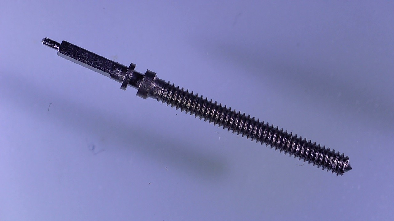 Watch Winding Stem VALJOUX 7730 VENUS 175 – 188 Length 16.30 Mm Ø 1.2 Mm